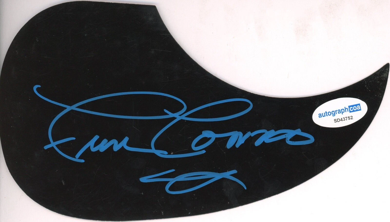 FRAN COSMO SIGNED AUTOGRAPH ACOUSTIC PICKGUARD ACOA BOSTON