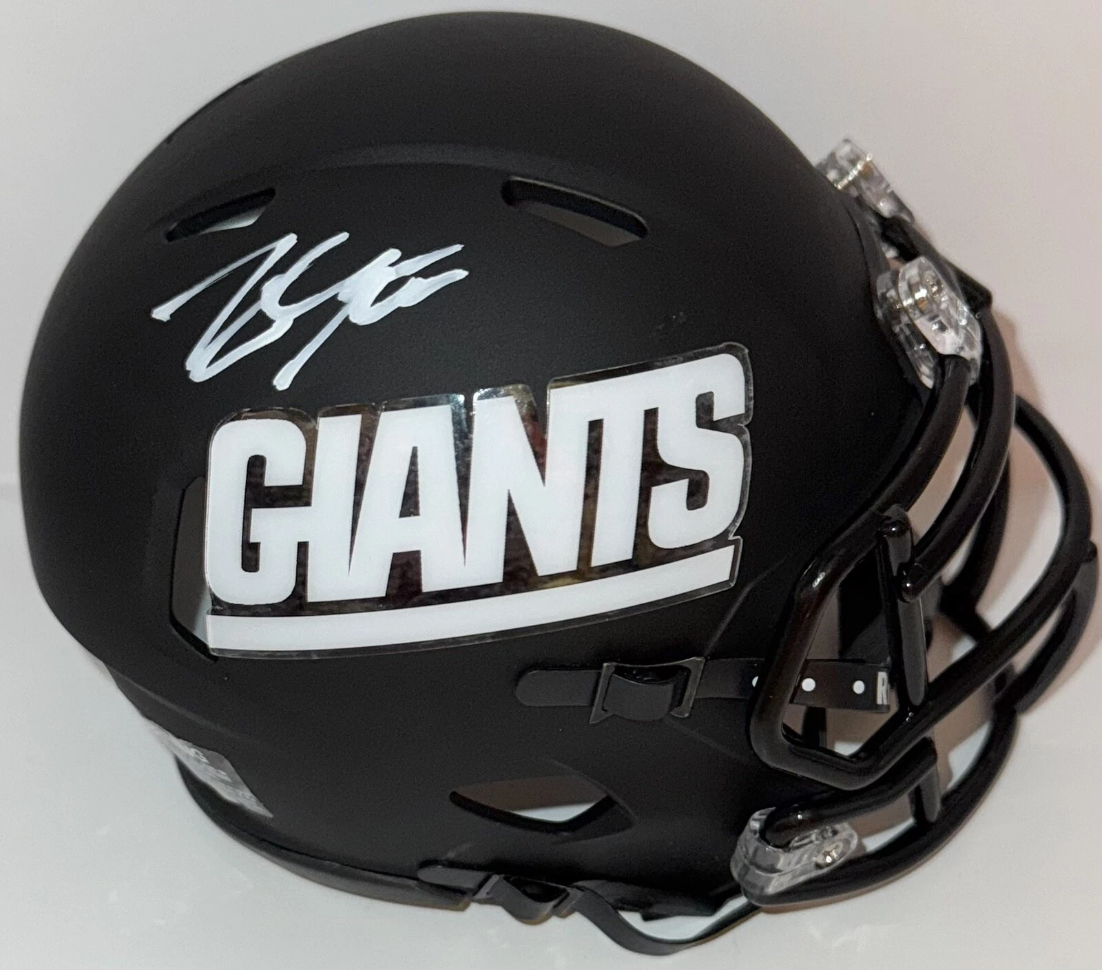 Tyler Nubin Signed Autographed Custom New York Giants Mini Helmet PSA/DNA