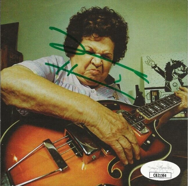 Josh Homme SIGNED Queens Of The Stone Age Lullabies To Paralyze Sticker JSA COA