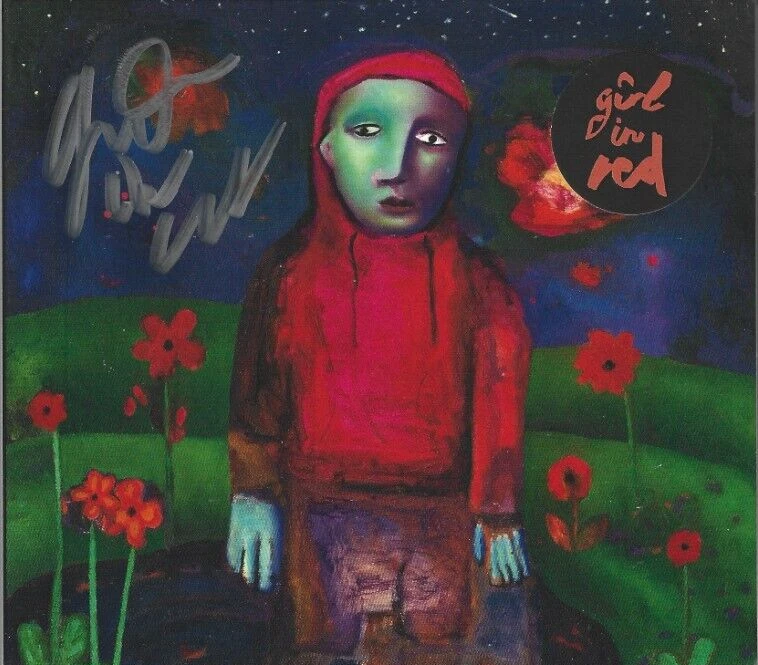 Girl In Red REAL hand SIGNED IF I Could Make It Go Quiet CD #1 COA Autographed