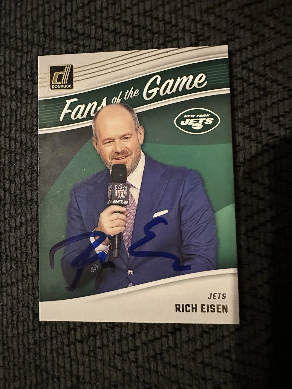 Rich Eisen Signed Trading Card Autographed Cincinnati ESPN NFL Net Announcer