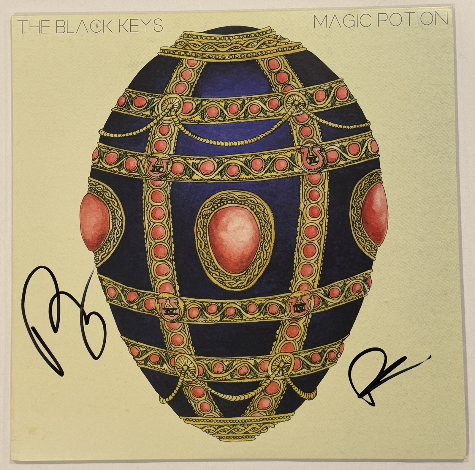 Black Keys Signed Autographed Magic Potion Vinyl Dan Patrick JSA COA