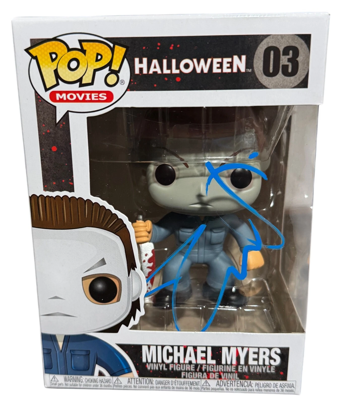 Jamie Lee Curtis Halloween Signed Funko Pop Michael Myers Autograph Beckett COA