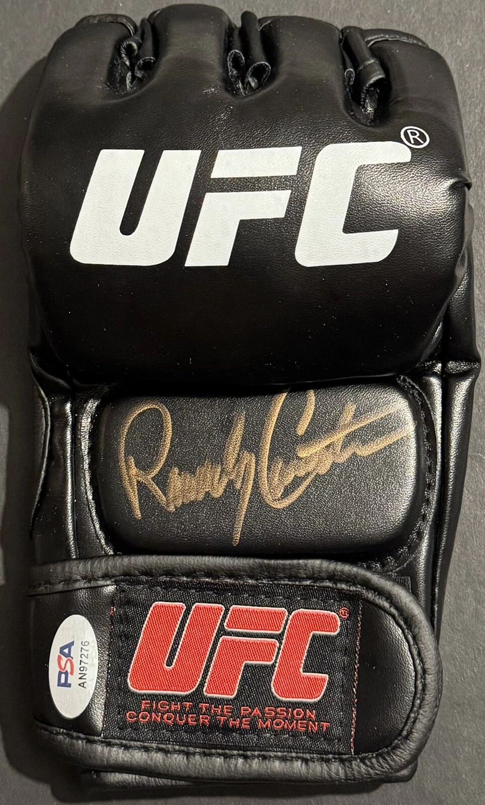Randy Couture Signed Autographed UFC Fight Glove Legend PSA/DNA COA