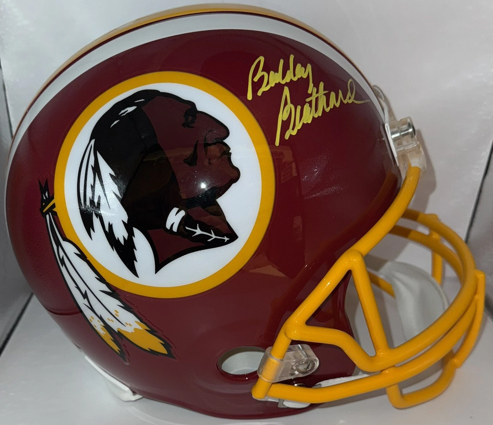 Bobby Beathard Signed Autographed Washington Redskins Full Size Helmet PSA/DNA