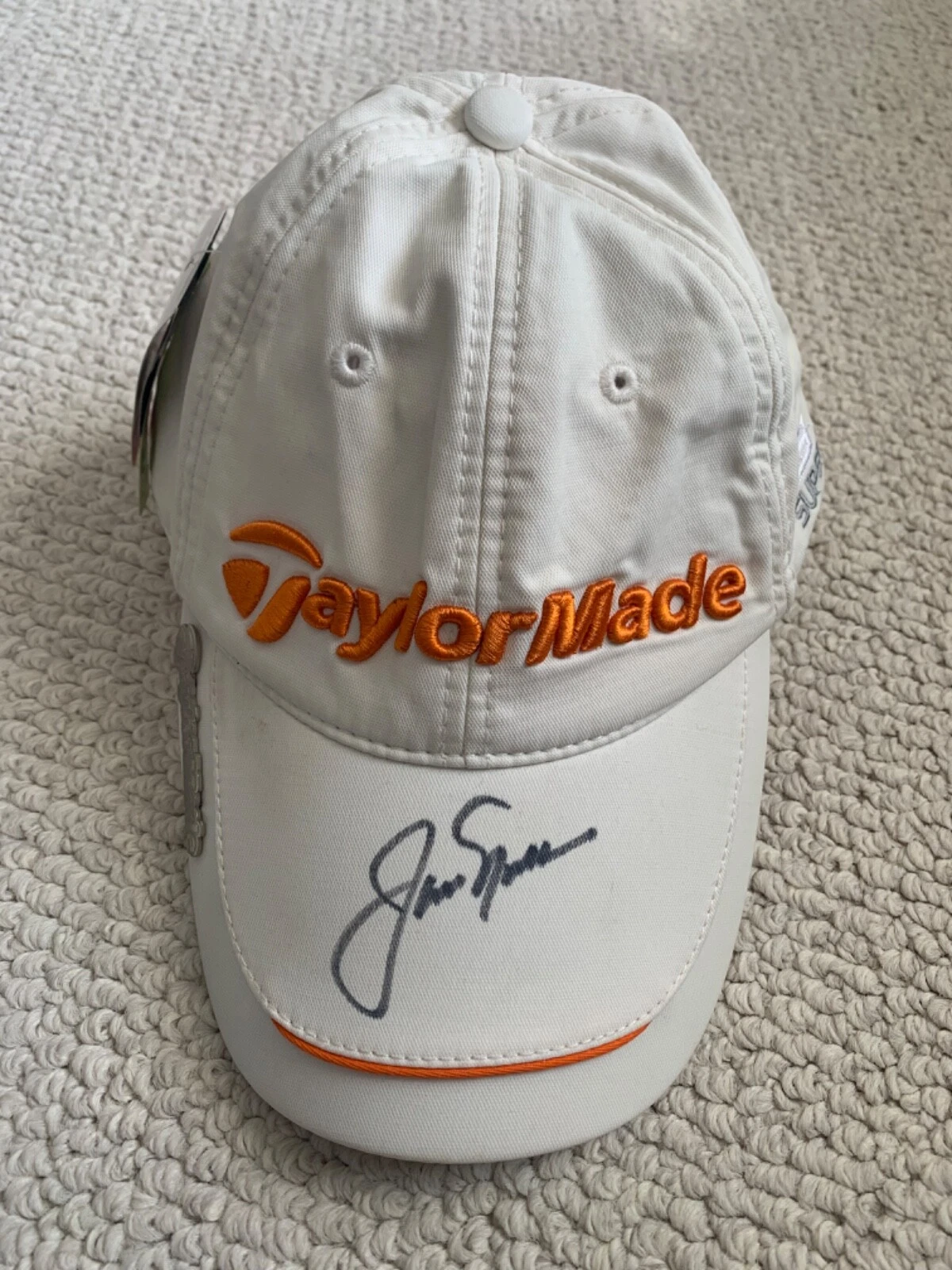 JACK NICKLAUS HAND SIGNED TAYLOR MADE GOLF HAT THE GOLDEN BEAR JSA