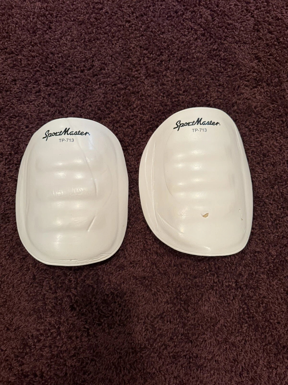 Personally Owned Anthony Munoz Game Worn Used Knee Pads Cincinnati Bengals