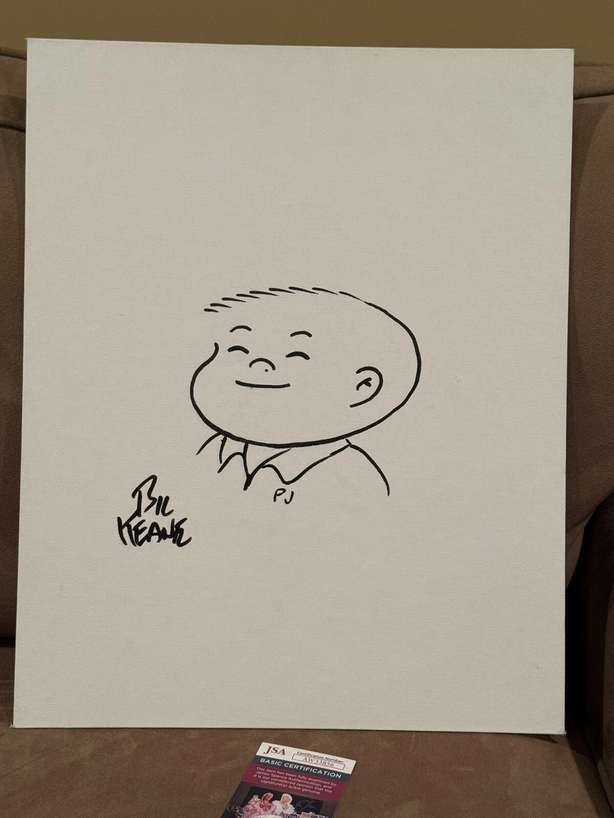 Gorgeous Family Circus Drawing Artwork By Bil Keane of PJ JSA 16 by 20