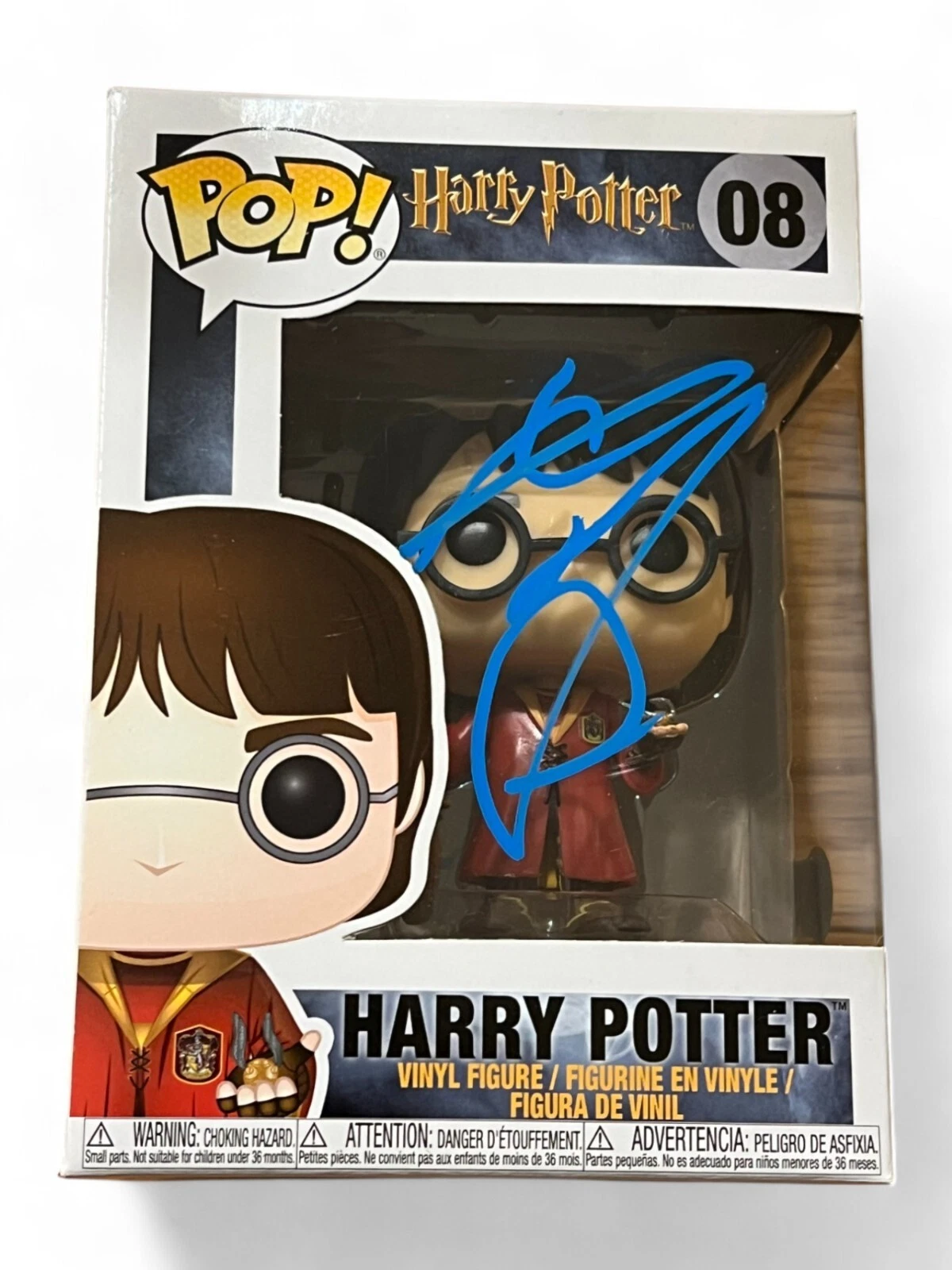 DANIEL RADCLIFFE SIGNED AUTOGRAPH FUNKO POP HARRY POTTER 08 BECKETT BAS F COA