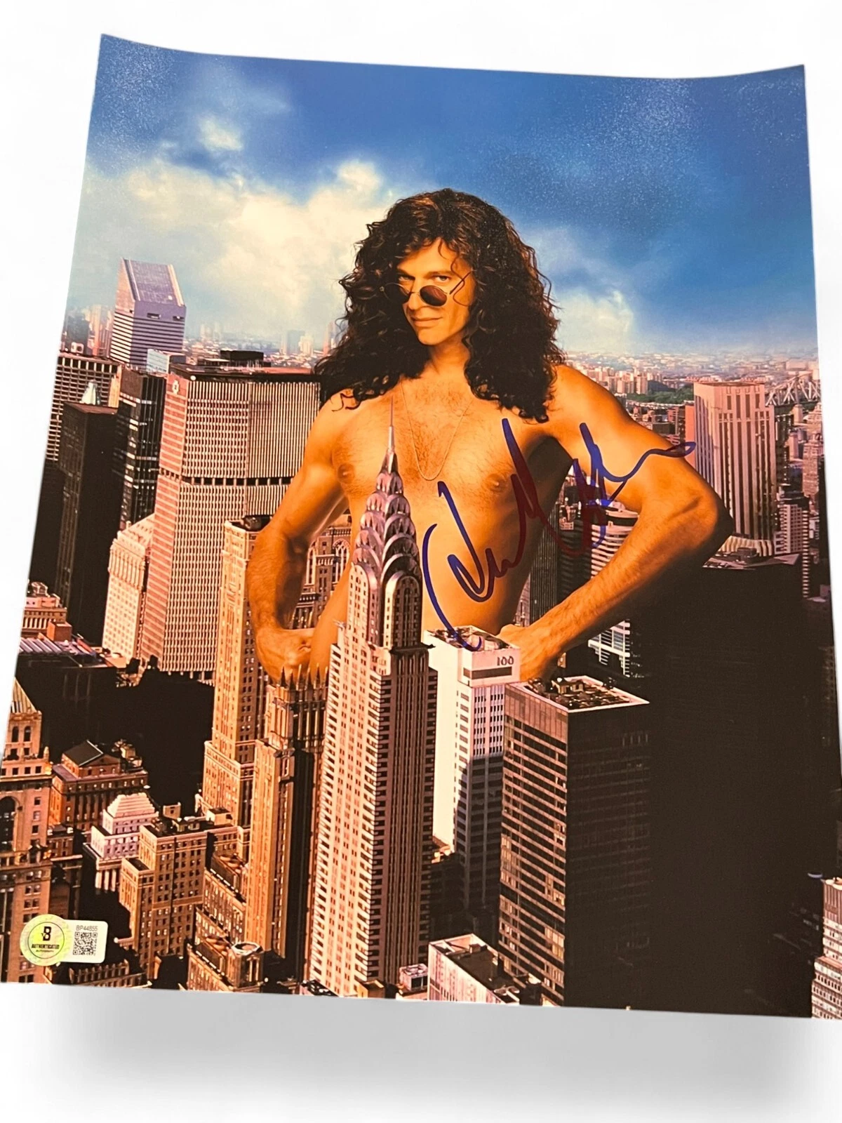 HOWARD STERN SIGNED AUTOGRAPH 11x14 PHOTO PRIVATE PARTS SIRIUS BECKETT BAS E