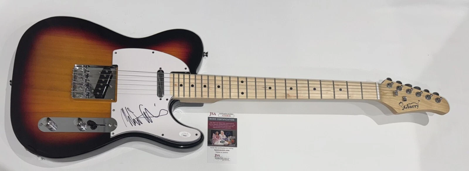 MELISSA ETHERIDGE SIGNED SUNBURST ELECTRIC GUITAR JSA COA