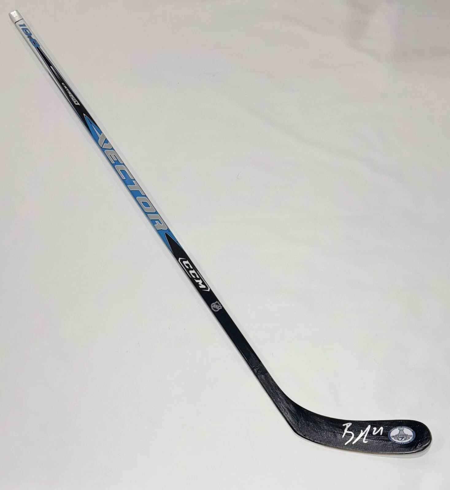 BRAYDEN POINT SIGNED FULL SIZE STICK TAMPA BAY LIGHTNING BACK TO BACK JSA COA