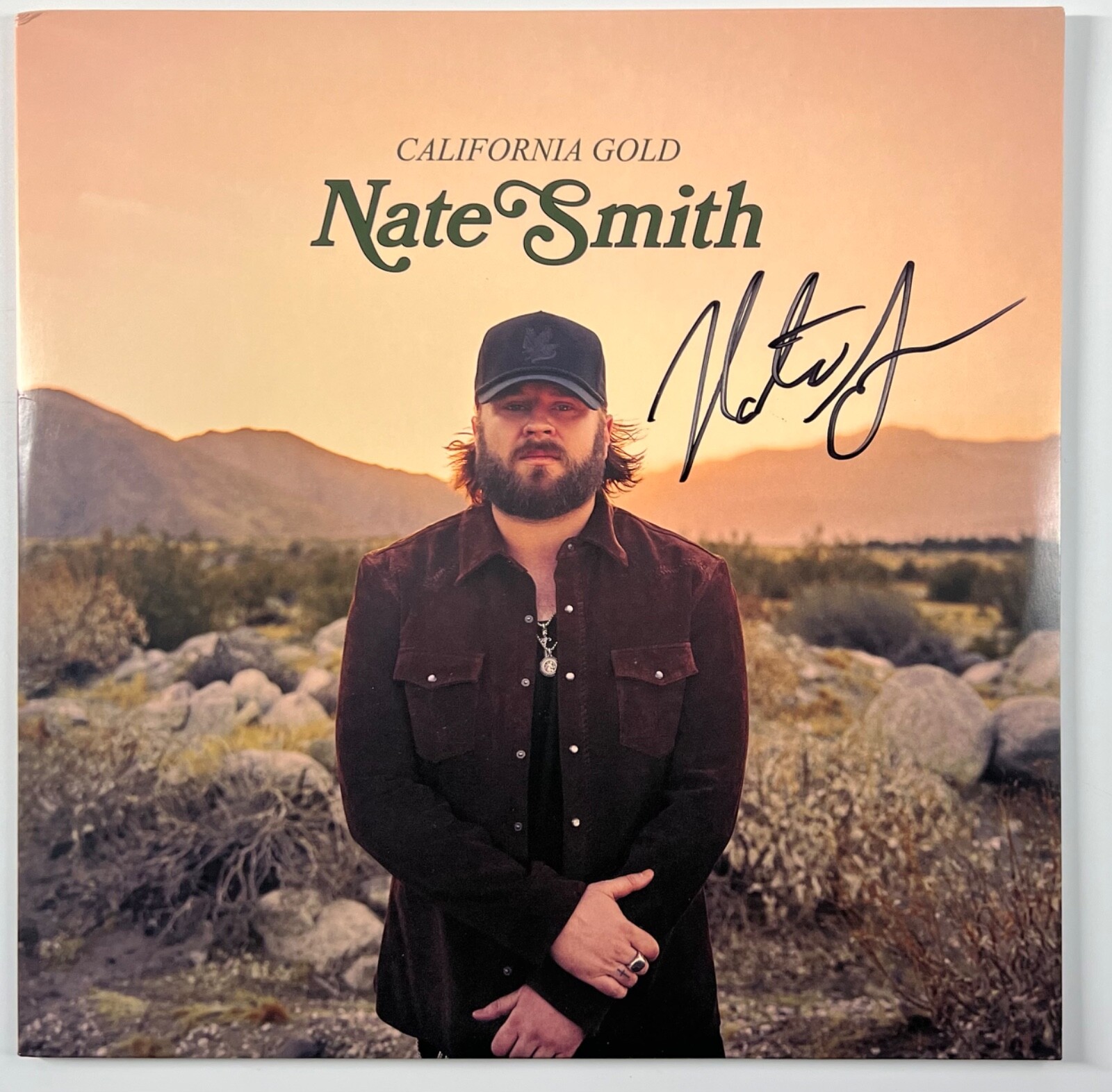 Nate Smith JSA Autograph Signed Album Vinyl California Gold