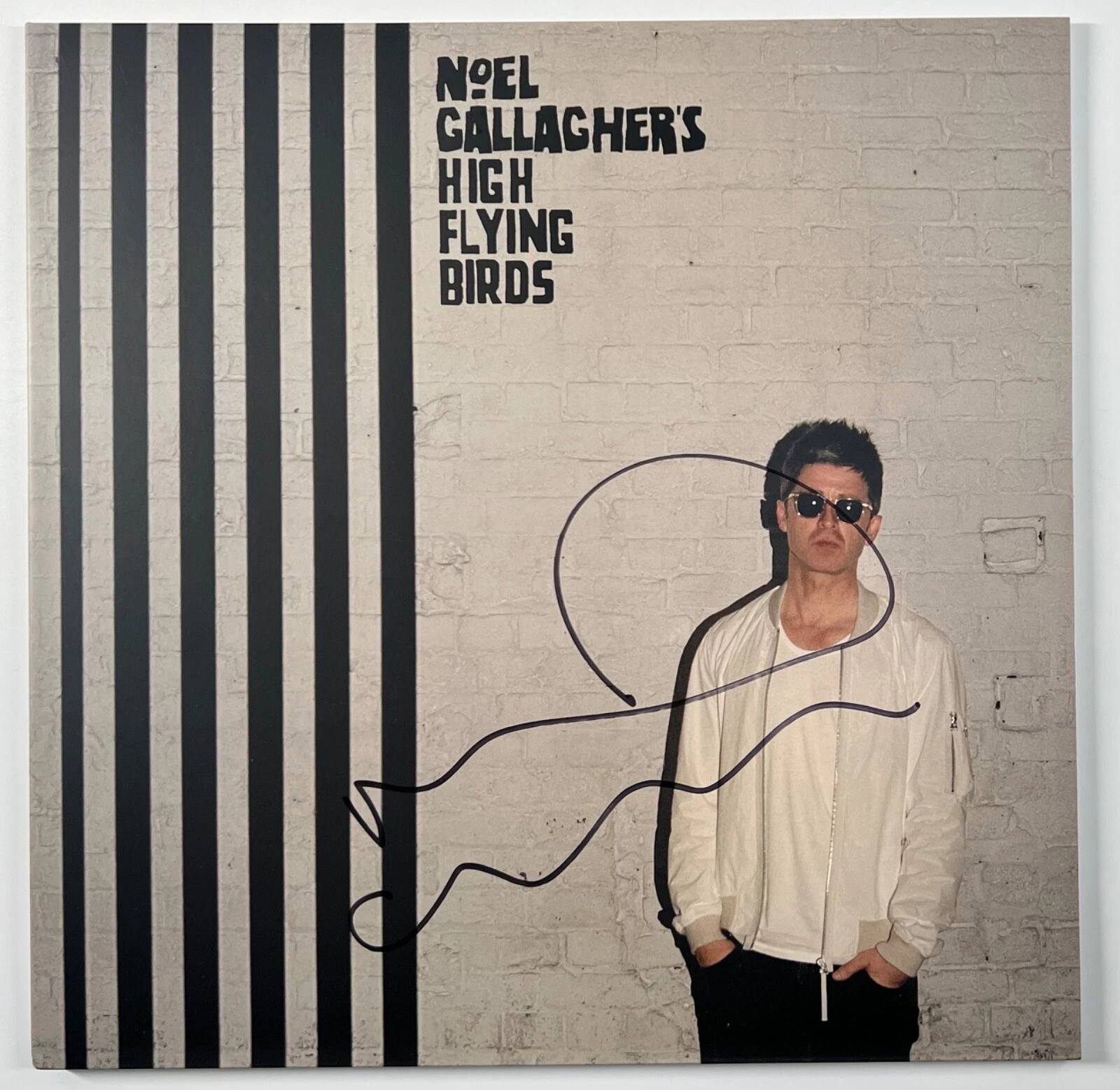 Noel Gallagher JSA Autograph Signed Album Vinyl Record High Flying Birds