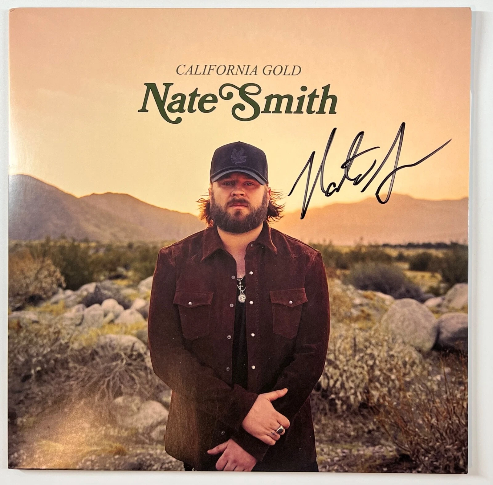 Nate Smith JSA Autograph Signed Album Vinyl California Gold