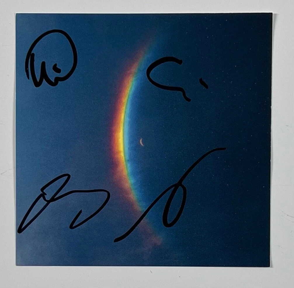 Coldplay JSA Fully Signed Autograph Moon Music CD