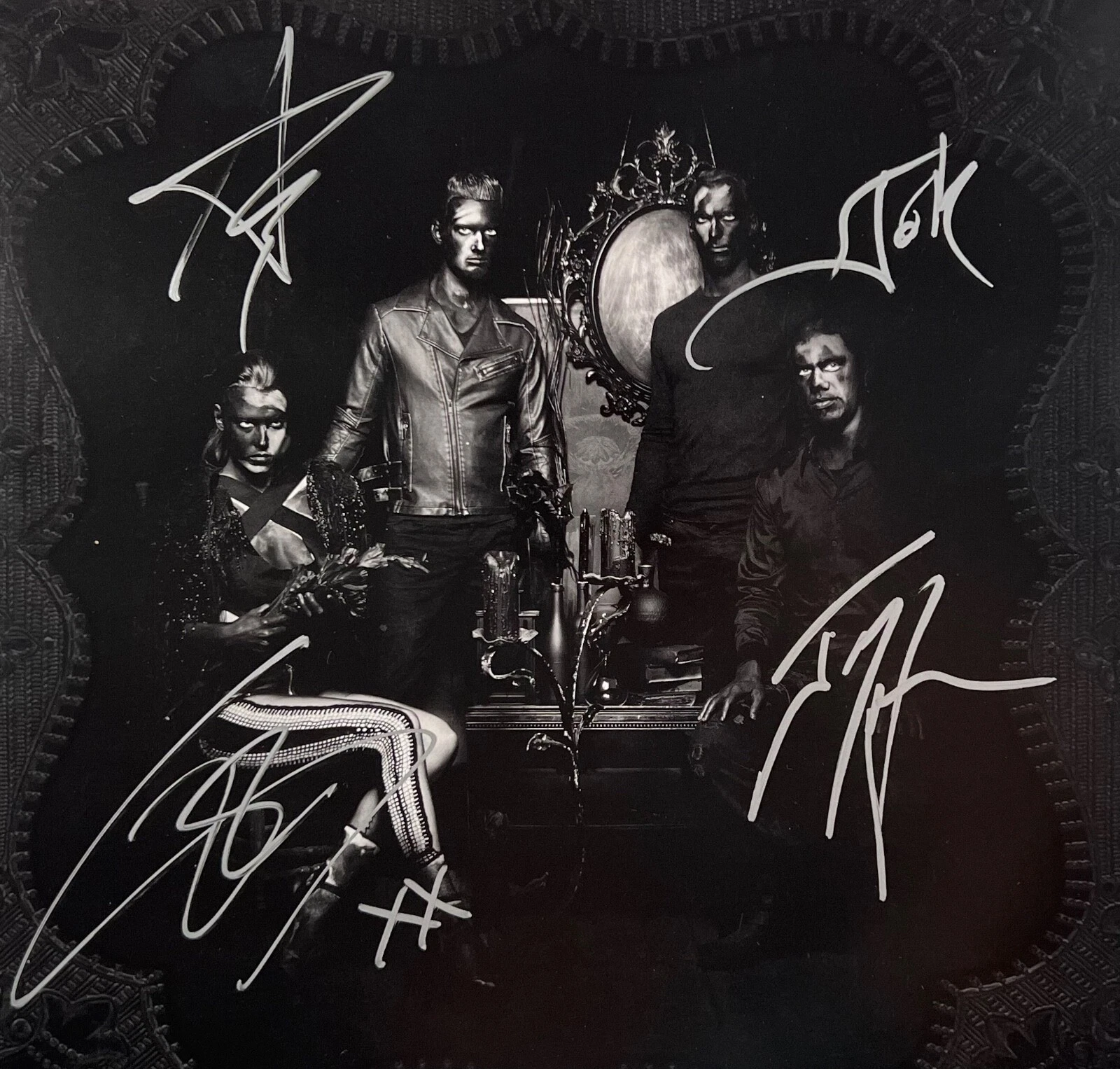 Halestorm JSA Autograph Signed Record Album The Strange Case Of...