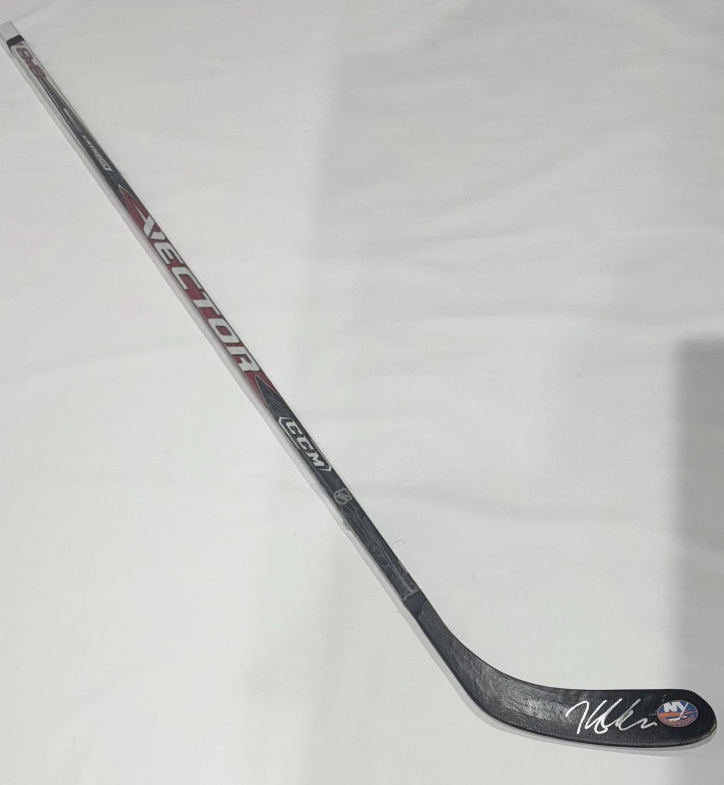 KYLE PALMIERI SIGNED FULL SIZE HOCKEY STICK NEW YORK ISLANDERS PROOF