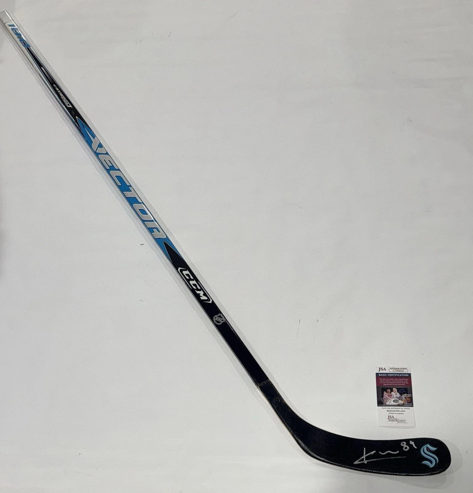 KAAPO KAKKO SIGNED FULL SIZE HOCKEY STICK SEATTLE KRAKEN