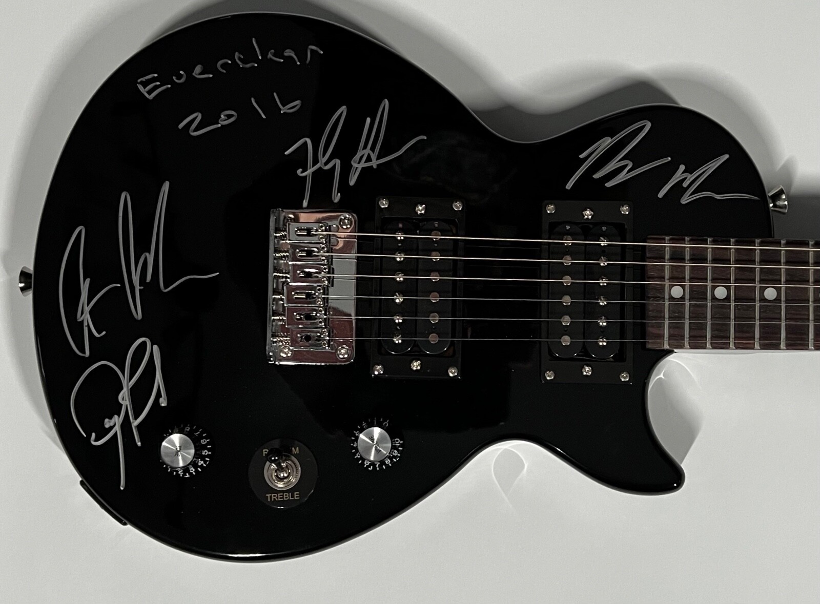 Everclear ACOA Fully Autograph Signed Guitar Art Alexakis +