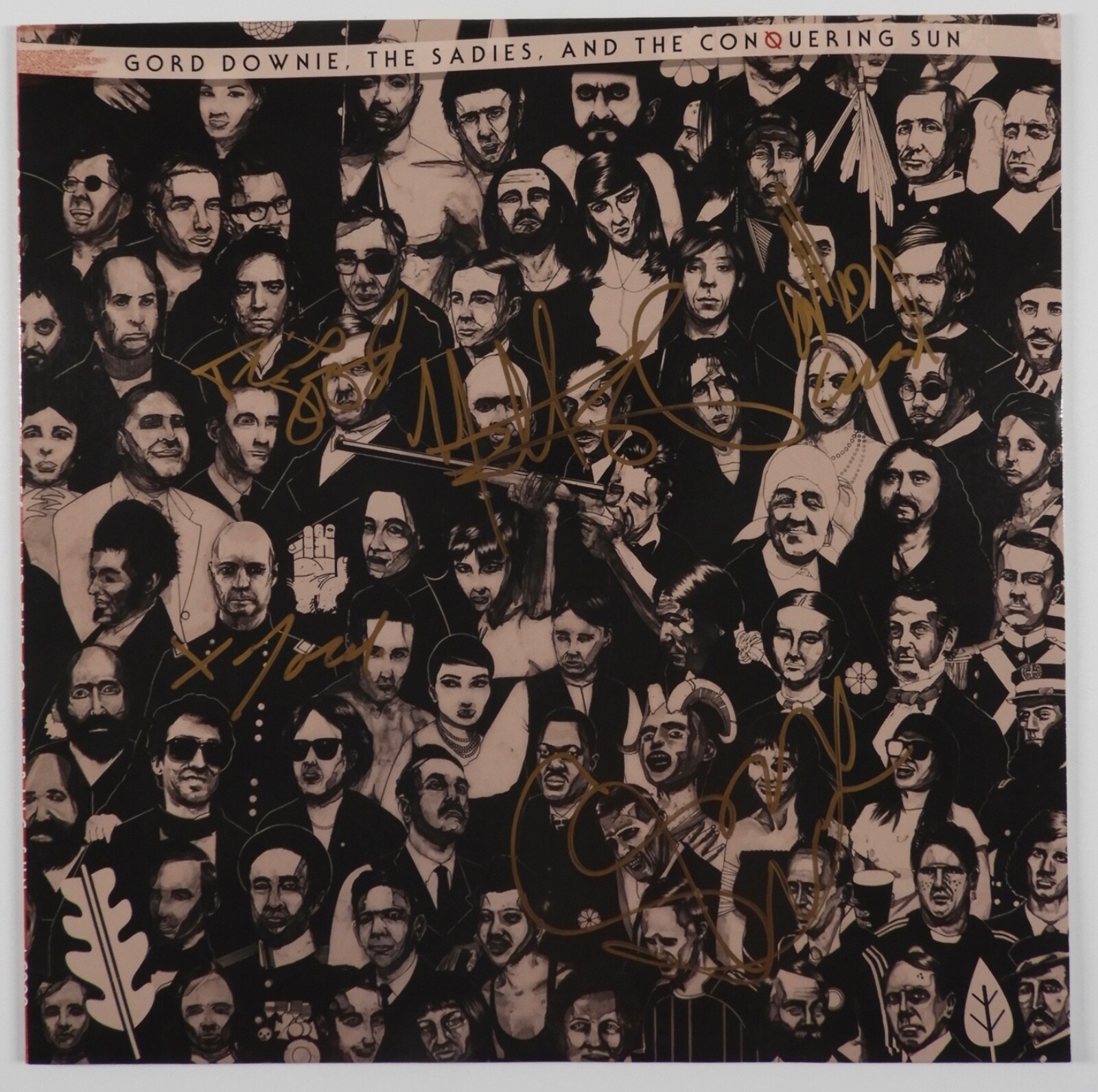 Gord Downie JSA Signed Autograph Record Vinyl The Sadies, And The Conquering