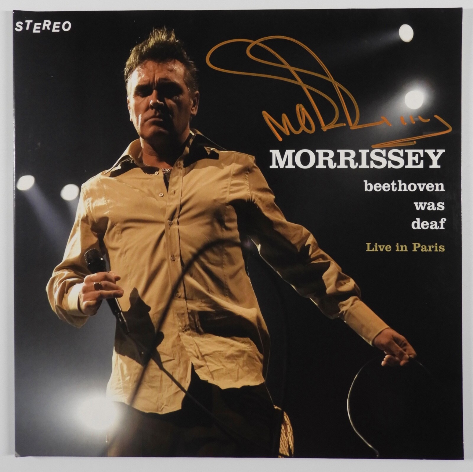 Morrissey JSA Signed Autograph Record Album Vinyl Beethoven Was Deaf
