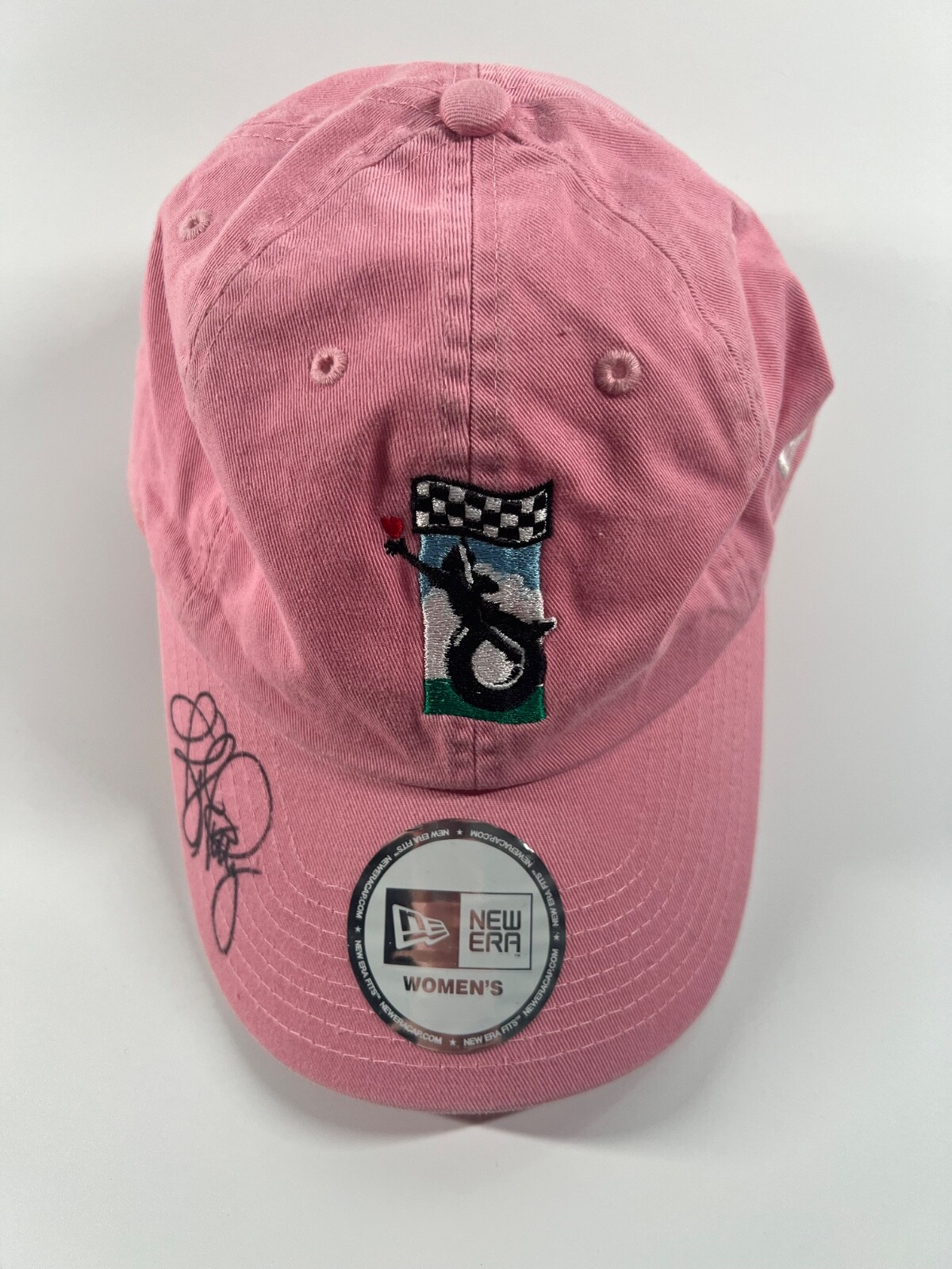 RICHARD PETTY JSA SIGNED AUTOGRAPH BREAST CANCER HAT COLLECTIBLE MEMORABILIA