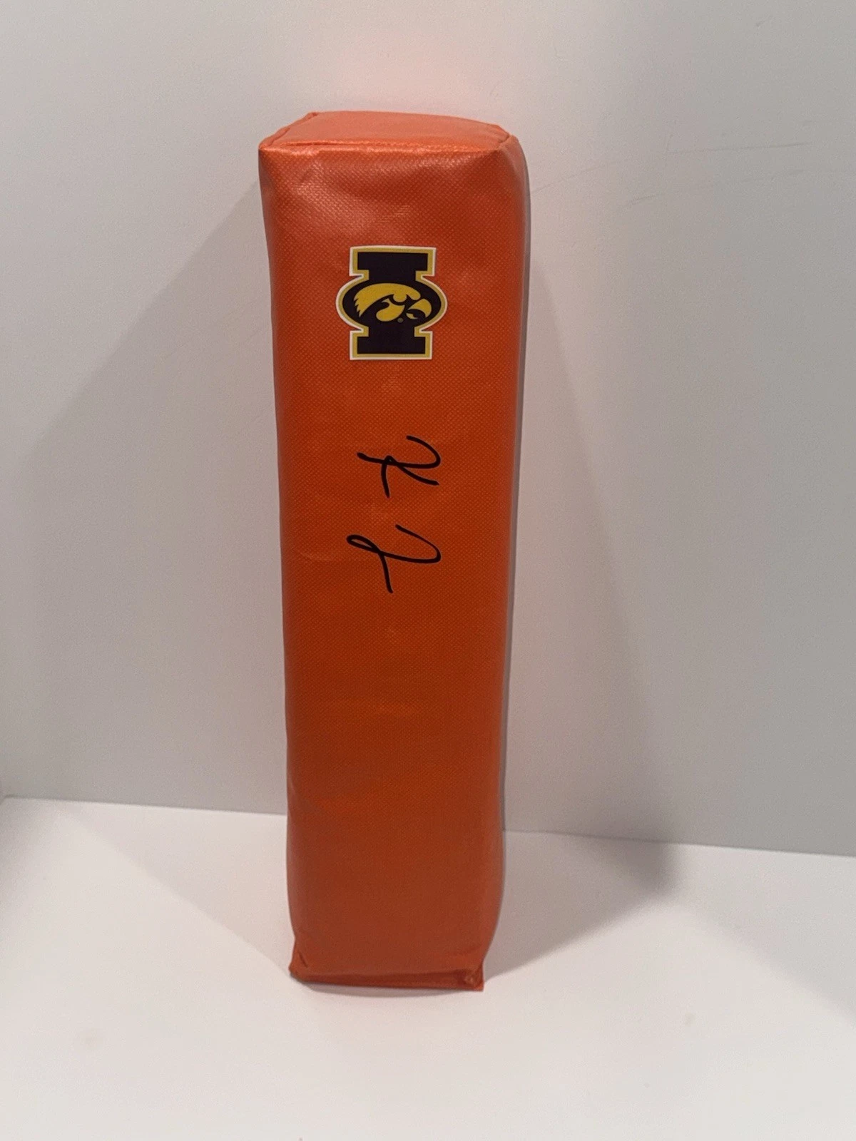KALEB JOHNSON SIGNED TOUCHDOWN PYLON IOWA HAWKEYES NFL STAR