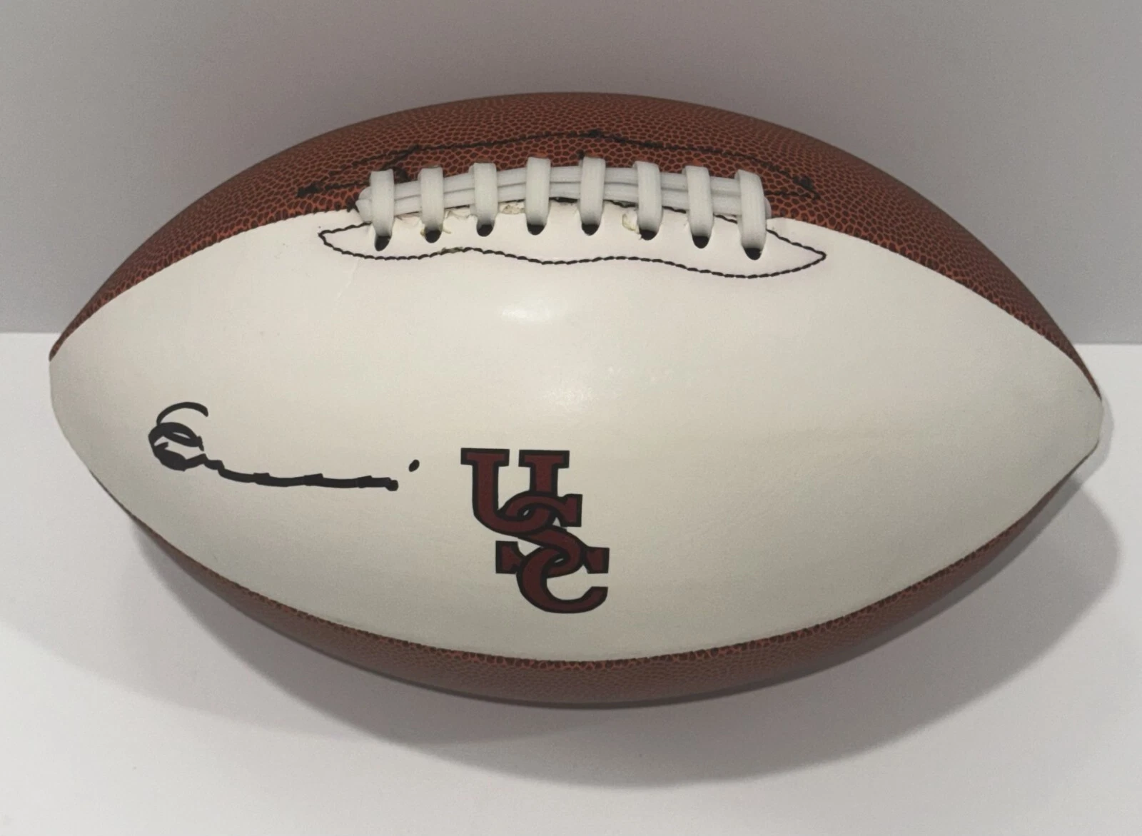 NICK EMMANWORI SIGNED FOOTBALL SOUTH CAROLINA GAMECOCKS PROOF NFL STAR