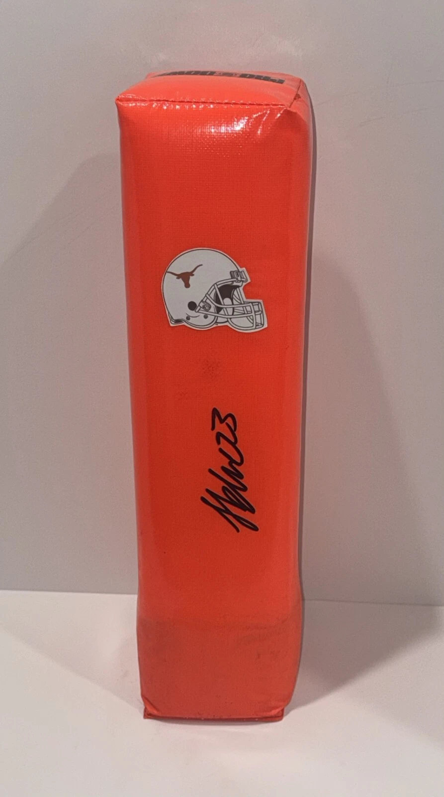 JAYDON BLUE SIGNED TOUCHDOWN PYLON TEXAS LONGHORNS NFL STAR PROOF