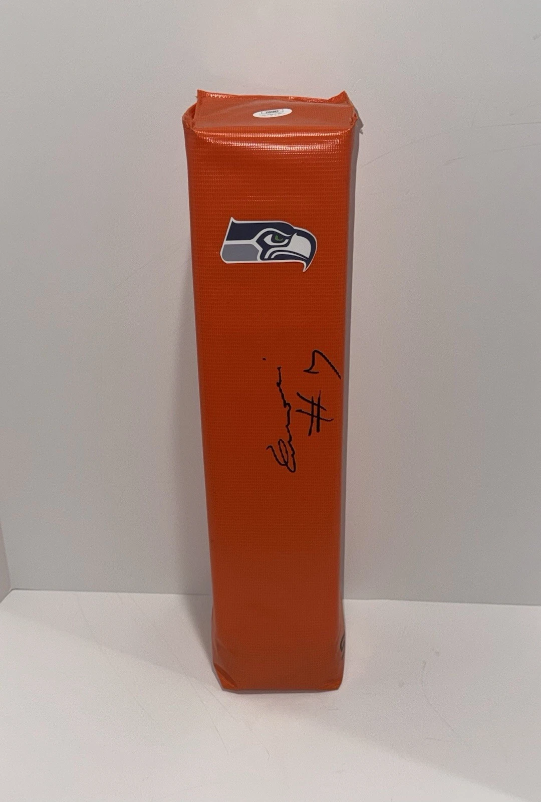 NICK EMMANWORI SIGNED TOUCHDOWN PYLON SEATTLE SEAHAWKS JSA COA
