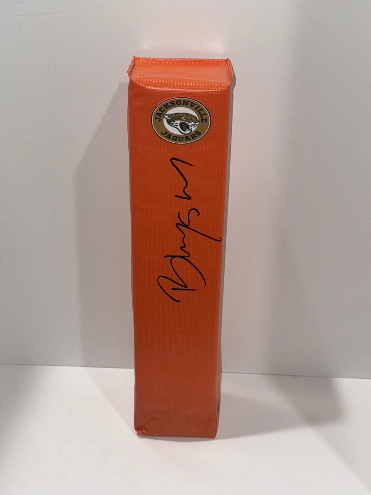 BHAYSUL TUTEN SIGNED TOUCHDOWN PYLON JACKSONVILLE JAGUARS FOOTBALL