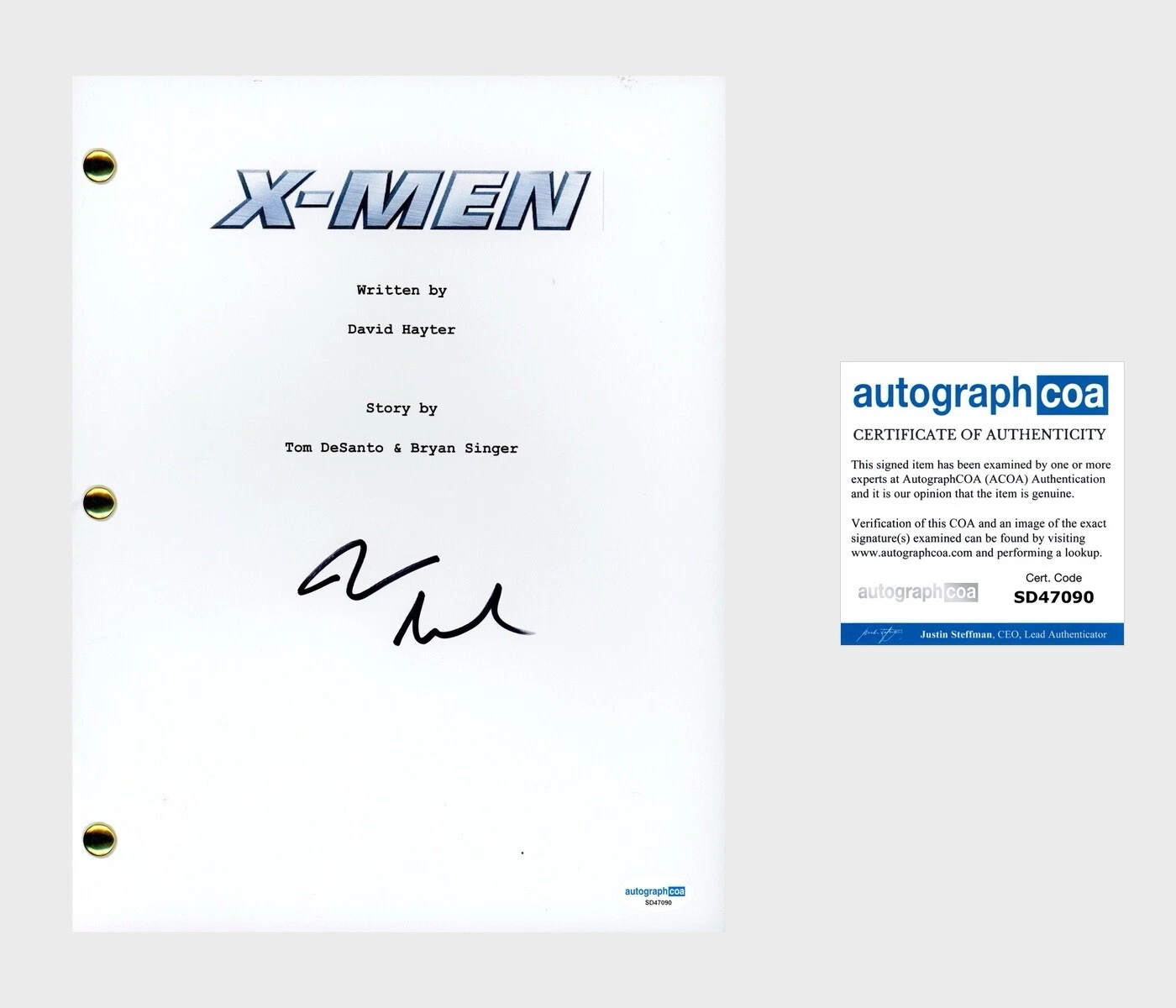 James Marsden ‘X-Men’ Full Movie Script Screenplay ‘Cyclops’ ACOA