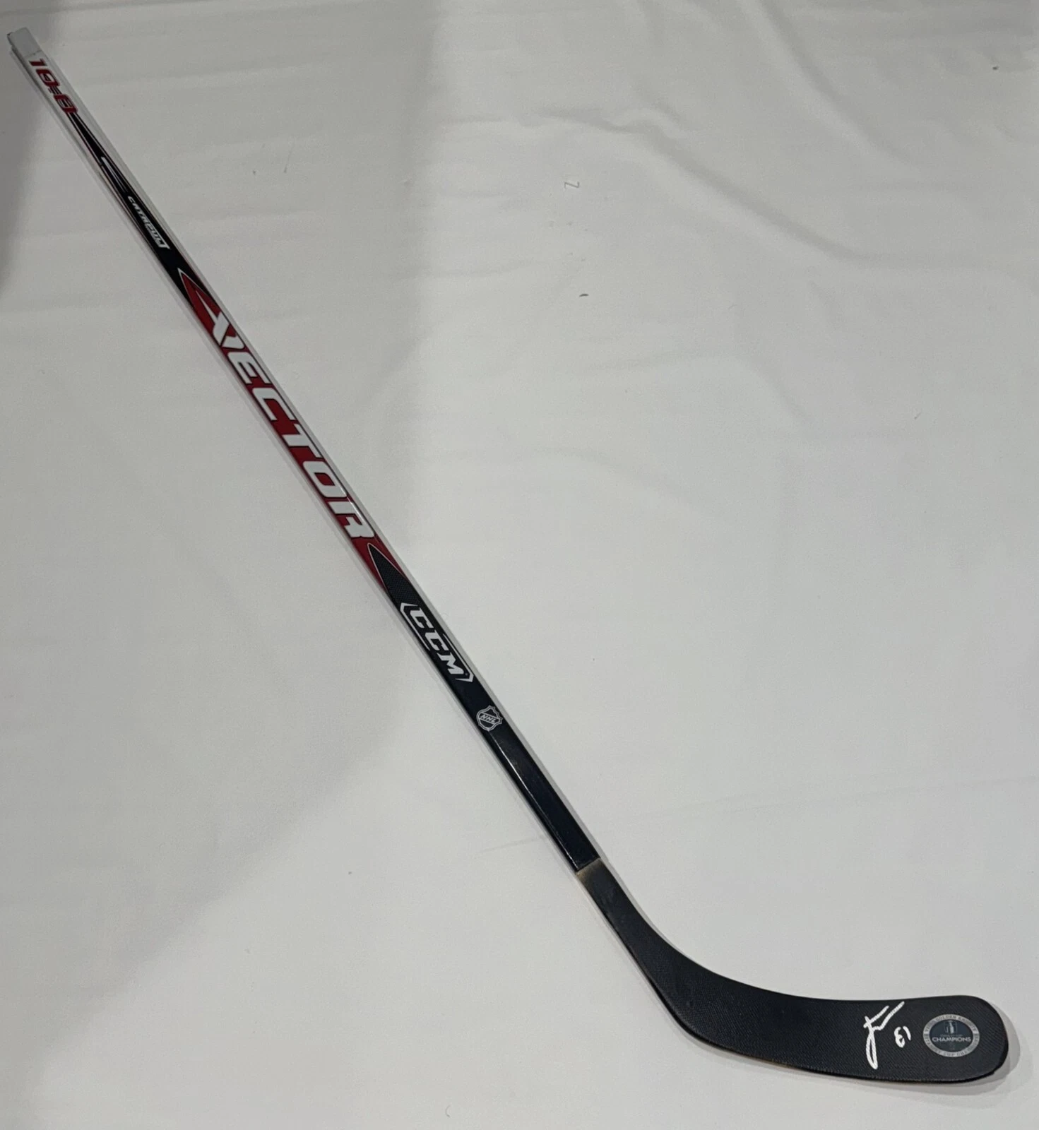 JONATHAN MARCHESSAULT SIGNED F/S HOCKEY STICK GOLDEN KNIGHTS 2023 CUP JSA COA