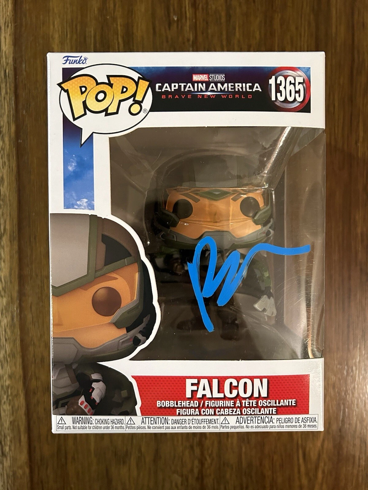 Danny Ramirez ‘Captain America Brave New World’ Signed Funko Pop Falcon Beckett
