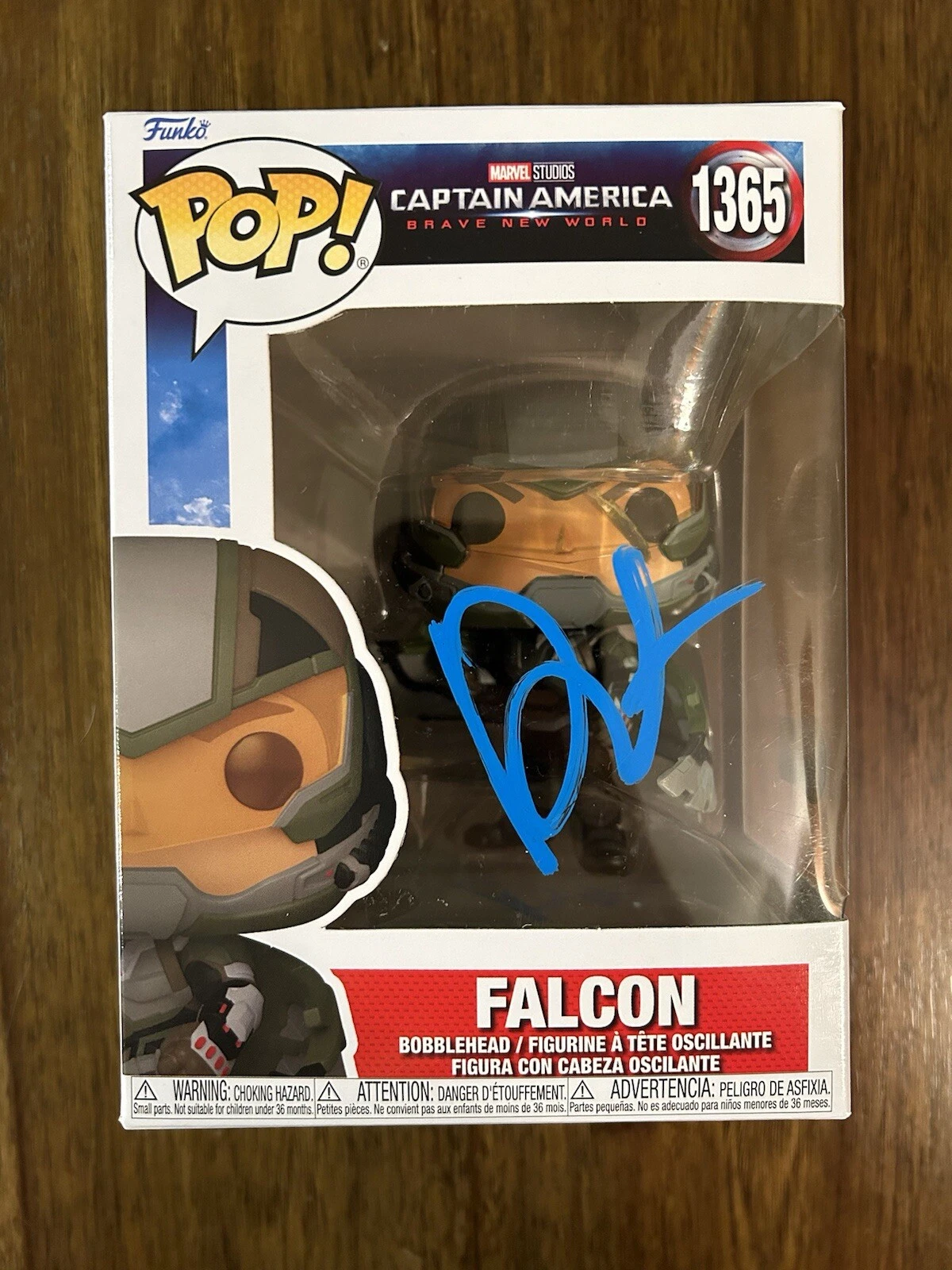 Danny Ramirez ‘Captain America Brave New World’ Signed Funko Pop Falcon Beckett