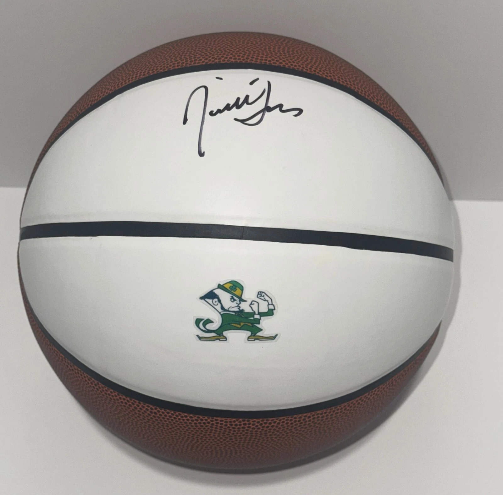 NIELE IVEY SIGNED BASKETBALL NOTRE DAME FIGHTING IRISH COACH VERY RARE JSA COA