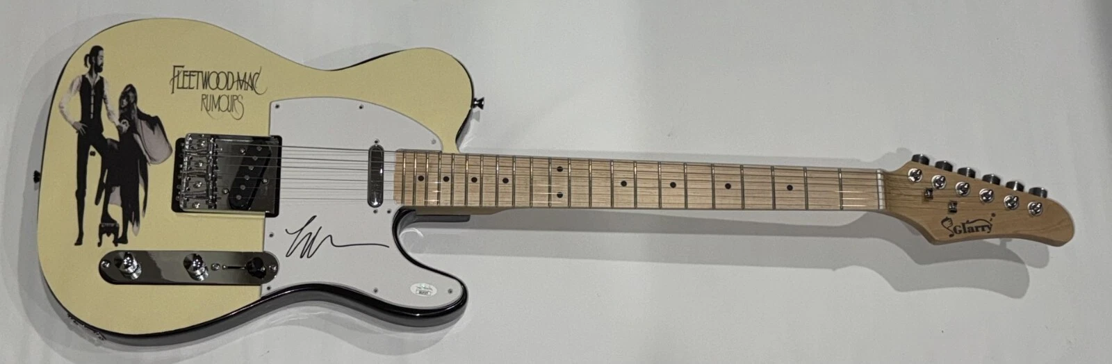 LINDSEY BUCKINGHAM SIGNED CUSTOM RUMORS ELECTRIC GUITAR FLEETWOOD MAC JSA COA