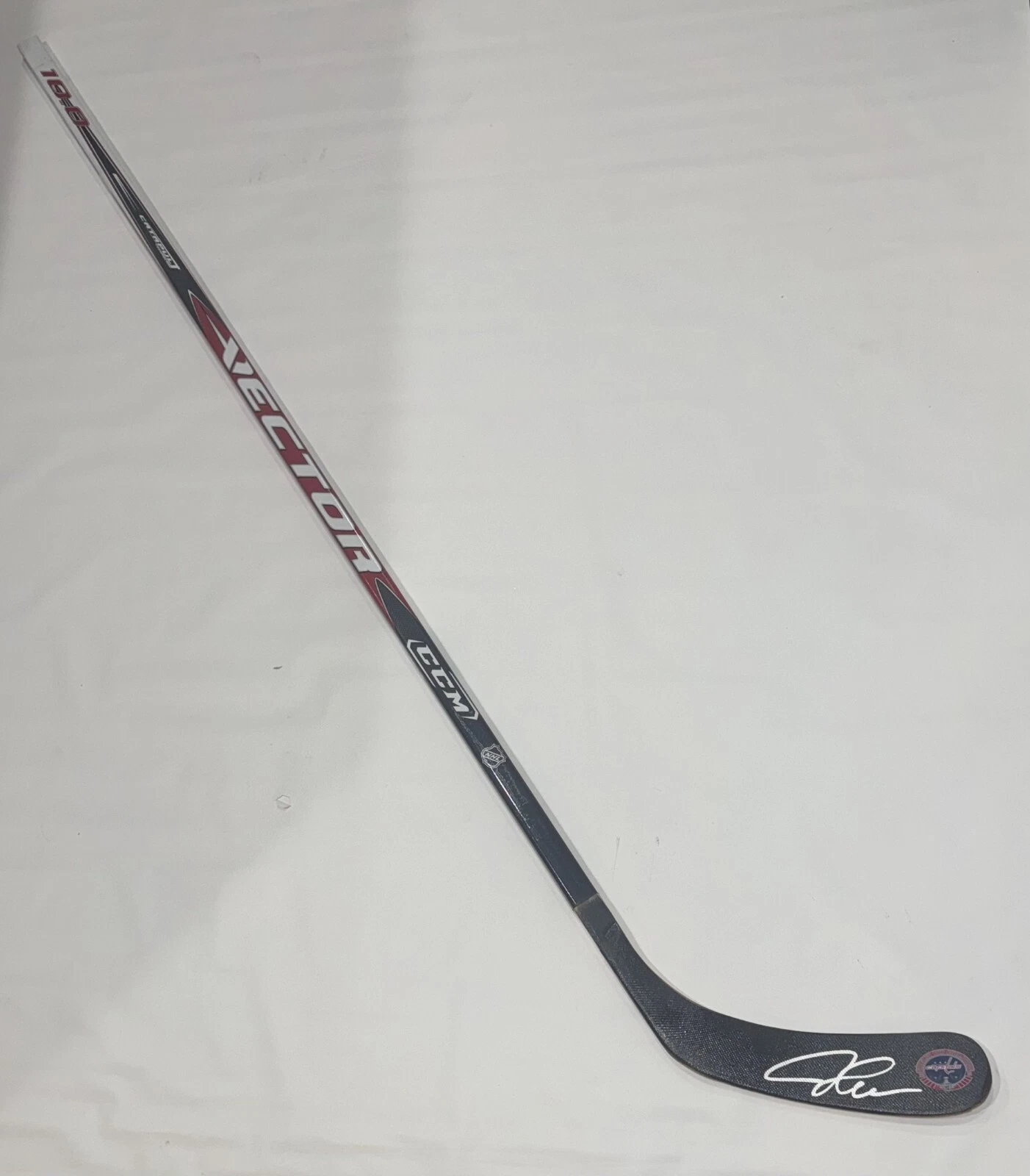 JOHN CARLSON SIGNED F/S HOCKEY STICK WASHINGTON CAPITALS 2018 CUP JSA COA