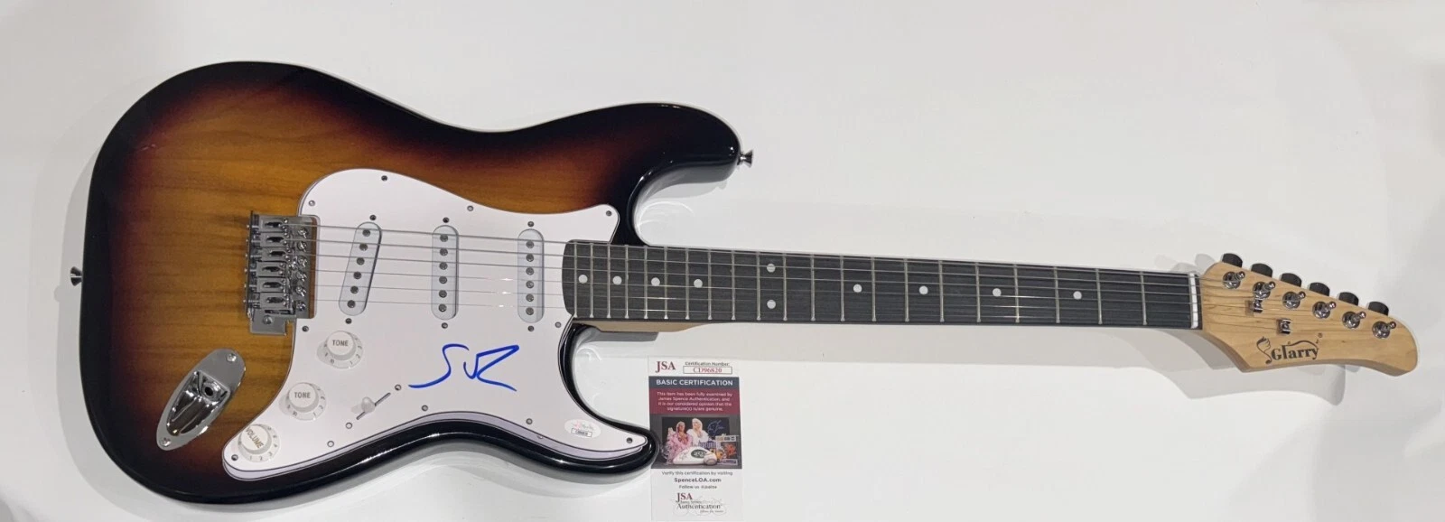 STEVEN VAN ZANDT SIGNED SUNBURST ELECTRIC GUITAR LITTLE STEVEN JSA COA