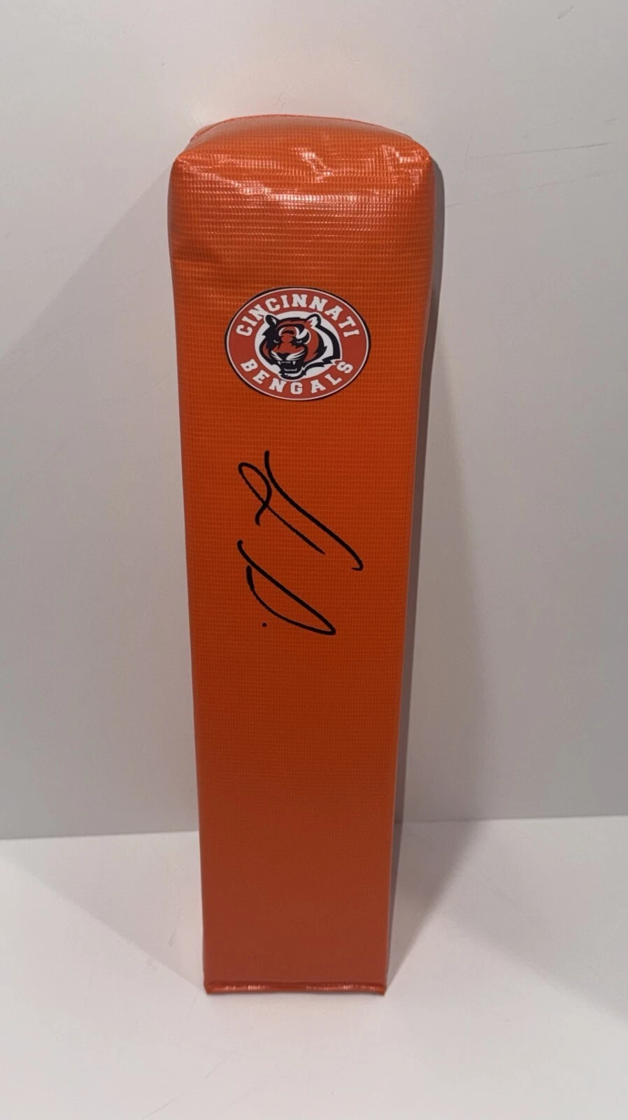 SHEMAR STEWART SIGNED TOUCHDOWN PYLON CINCINNATI BENGALS PROOF