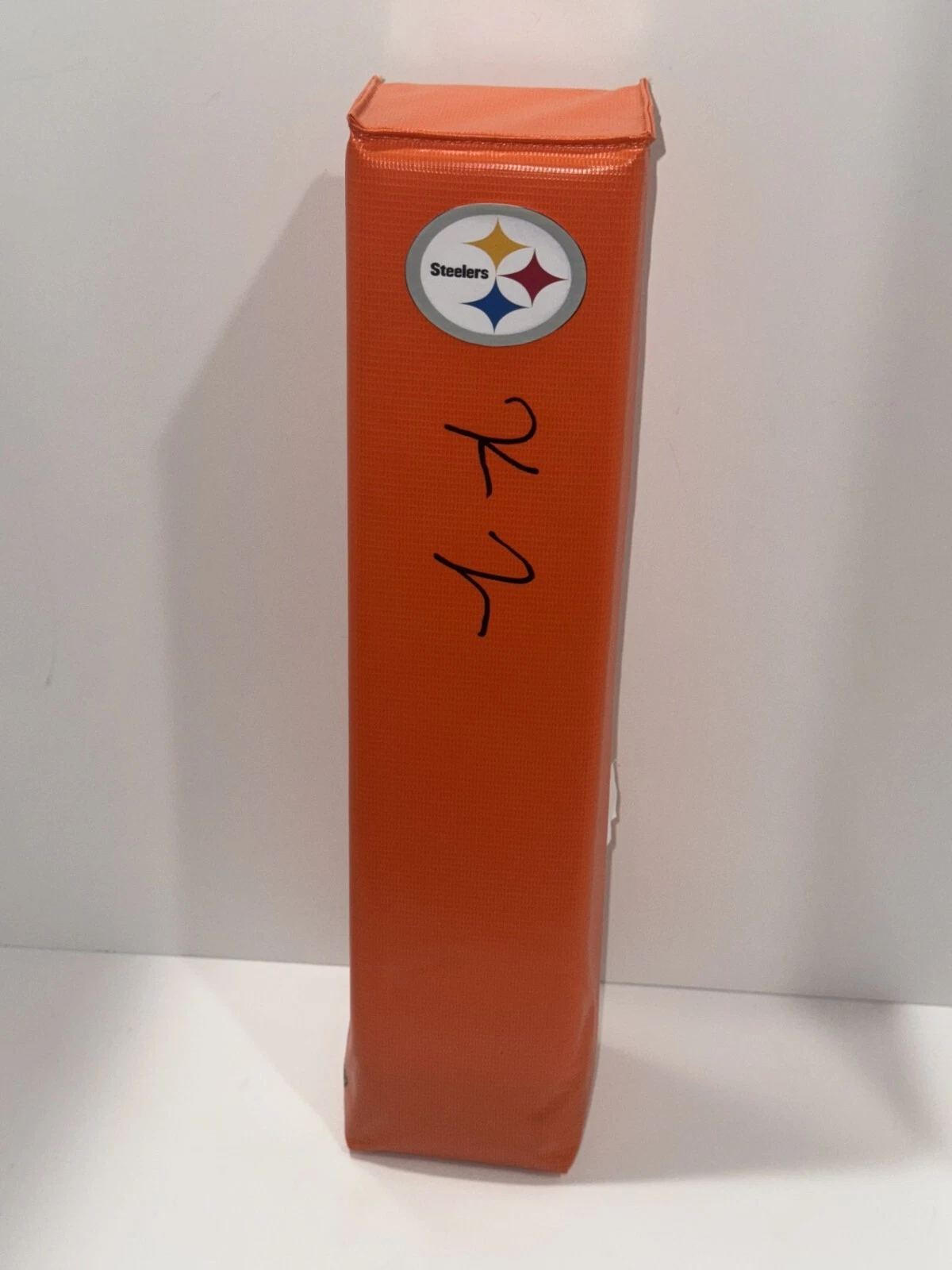 KALEB JOHNSON SIGNED TOUCHDOWN PYLON PITTSBURGH STEELERS NFL STAR