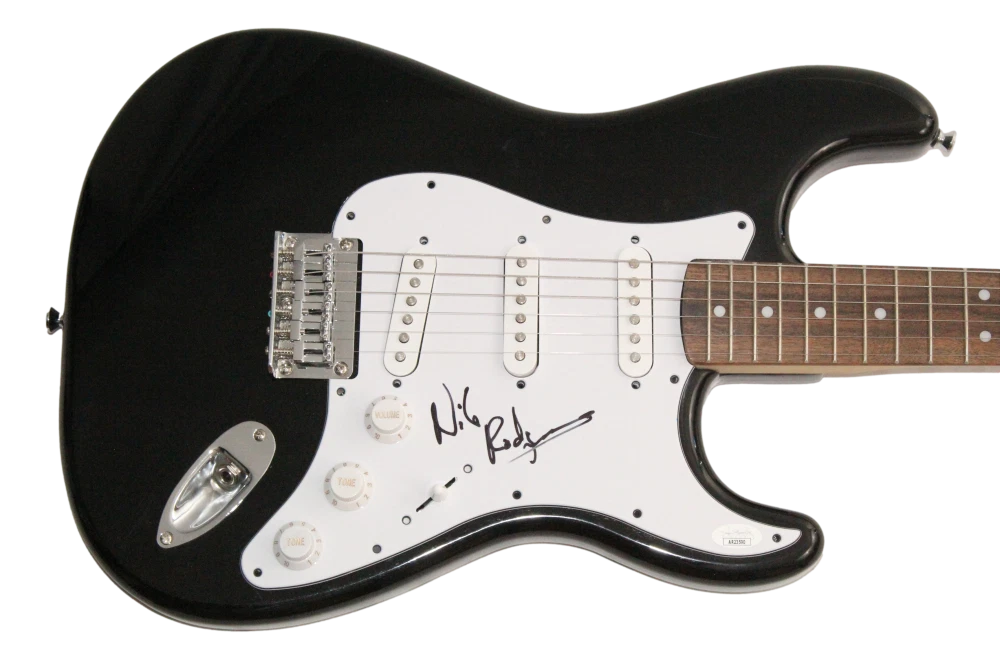 Nile Rodgers Chic Signed Autograph Full Size Fender Electric Guitar w/ JSA COA