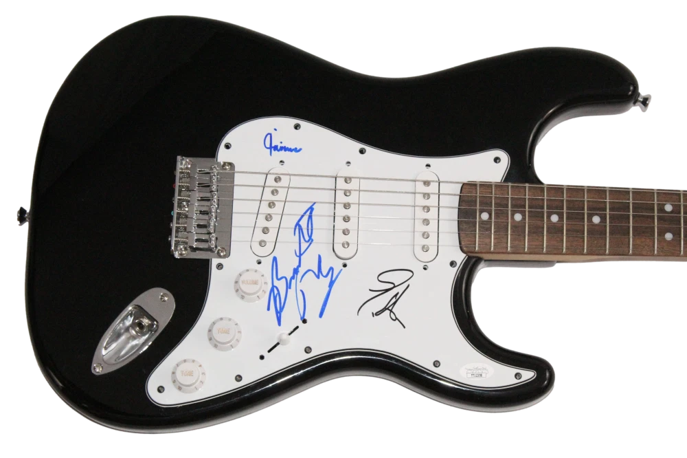 Gregg Allman Butch Trucks & Jaimoe Signed Autograph Fender Guitar w/ JSA COA