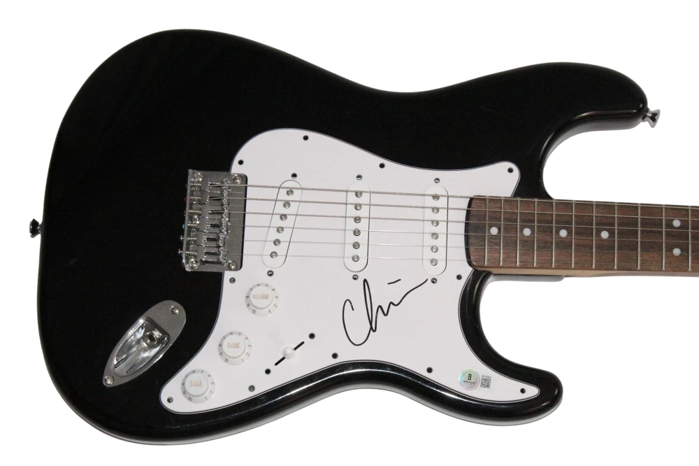 Chino Moreno Deftones Signed Autograph Fender Stratocaster Guitar w/ Beckett COA