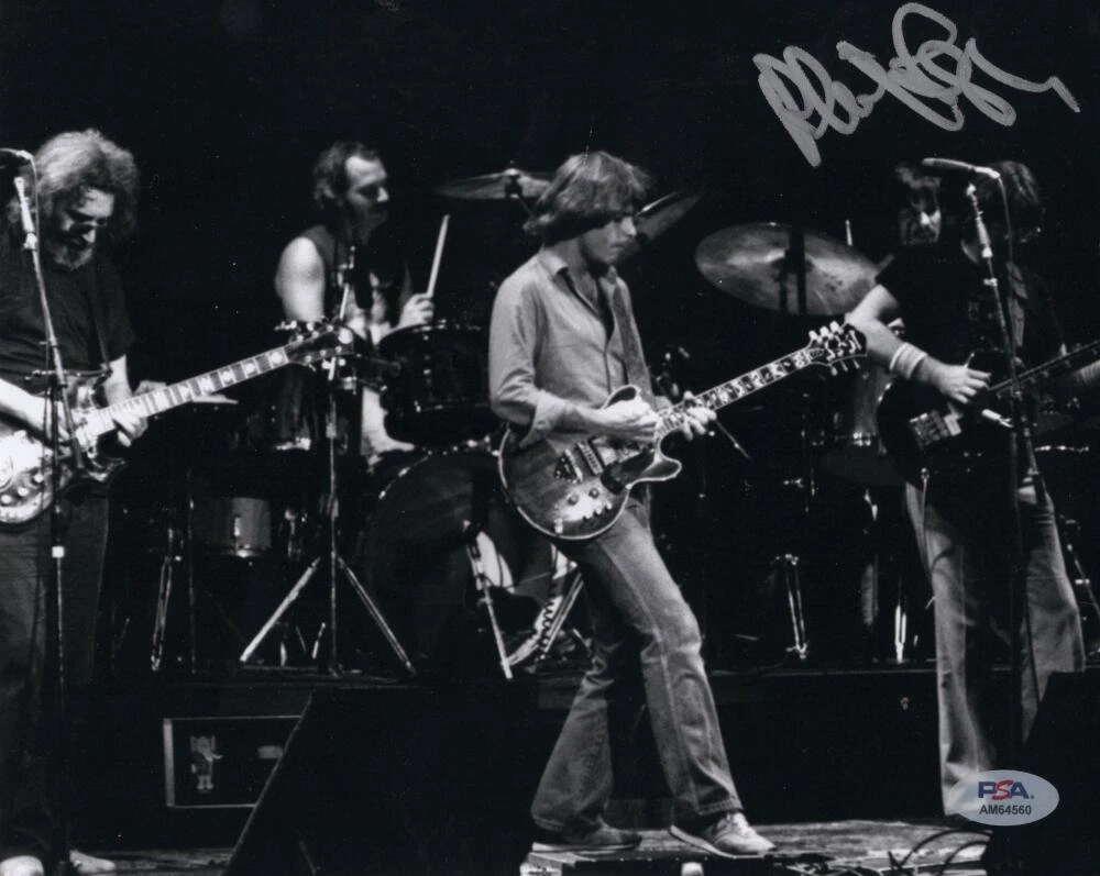 Phil Lesh Grateful Dead Signed Autograph 8x10 Photo - Workingman's Dead PSA COA