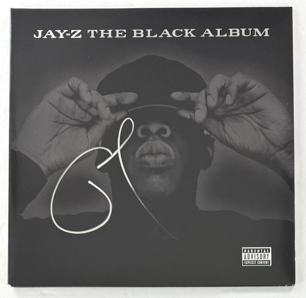 Sean Carter Jay-Z Signed Autograph Album Vinyl Record LP The Black Album JSA COA