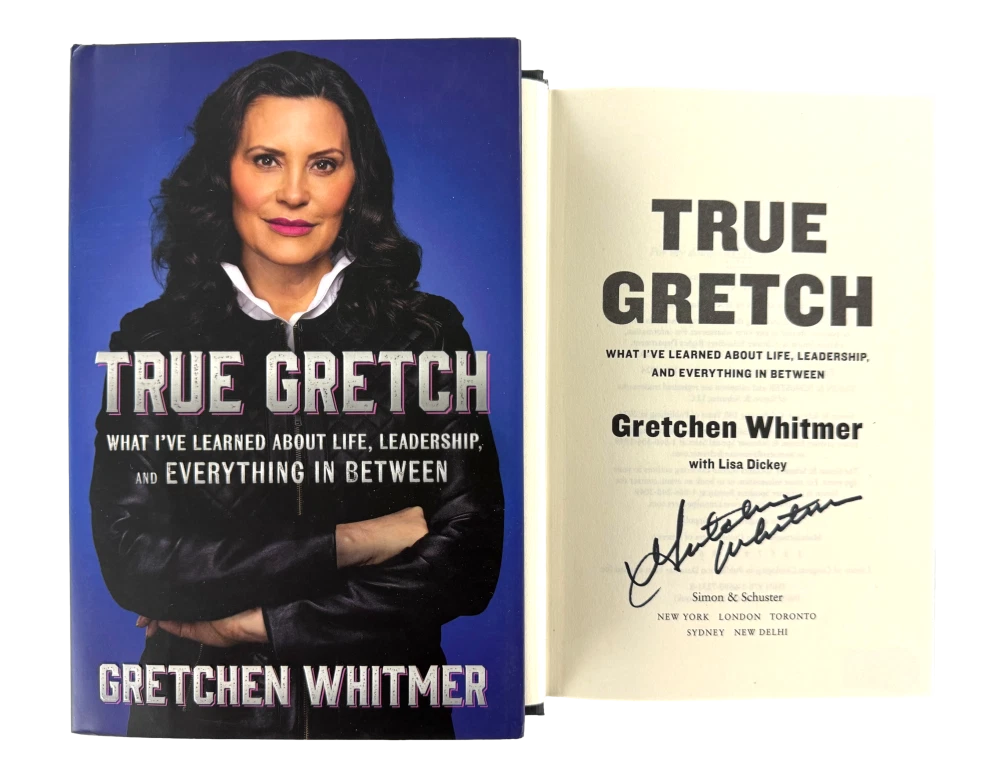 Governor Gretchen Whitmer Signed Autograph True Gretch Book w/ Beckett COA