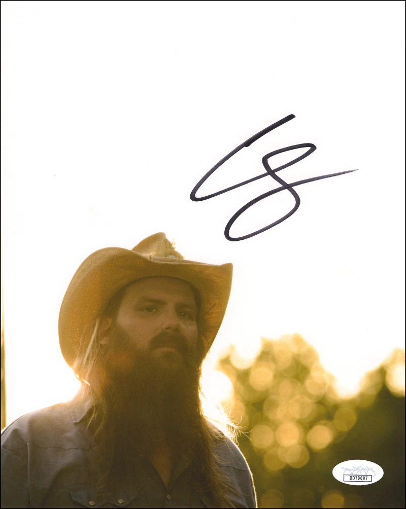 Chris Stapleton Signed Autograph 8x10 Photo - Country Music Star w/ JSA COA