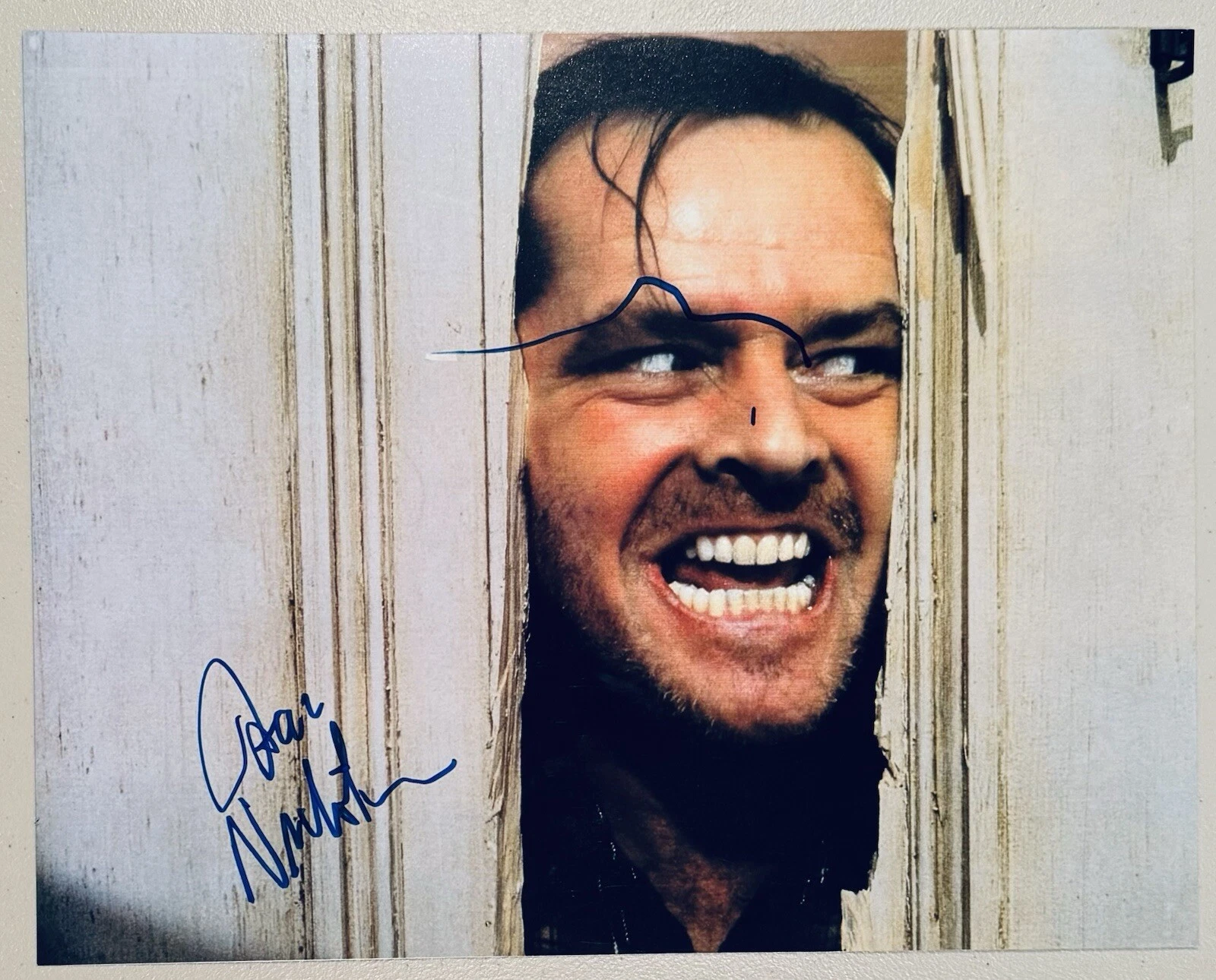 Jack Nicholson Signed Autographed 3x5 Card Full Beckett BAS Letter Batman Joker
